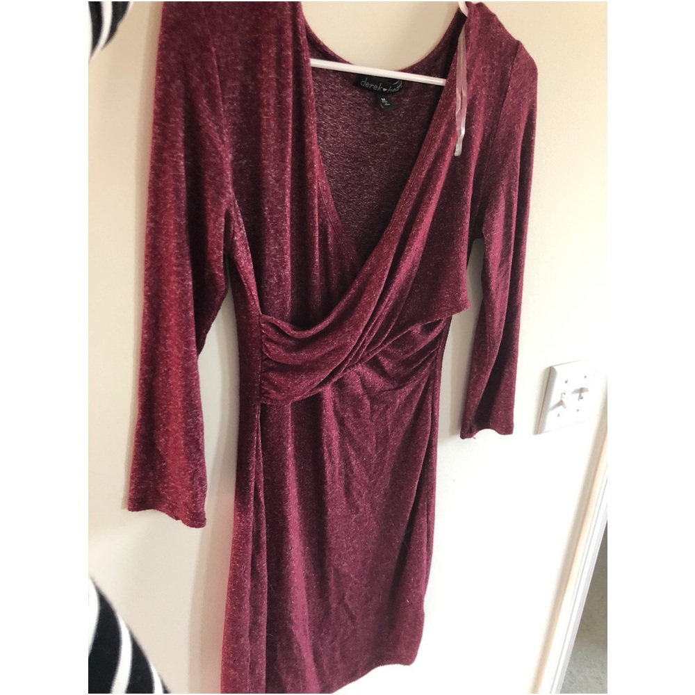 Burgundy Dress